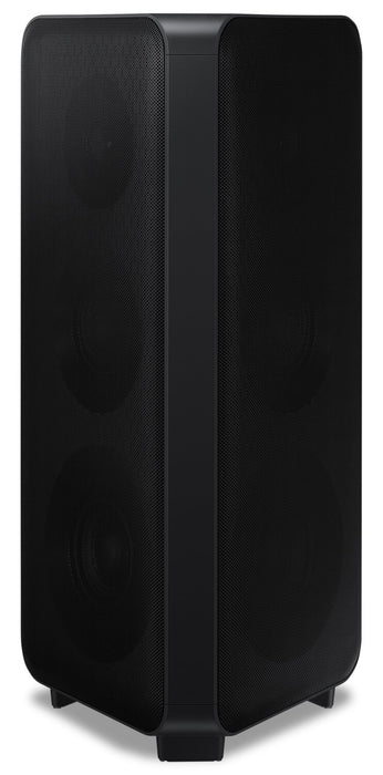 Haut-parleur de fête bidirectionnel de 1700 W SAMSUNG MX-ST90 sans fil avec résistance à l’eau IPX5 (MX-ST90B/ZC)