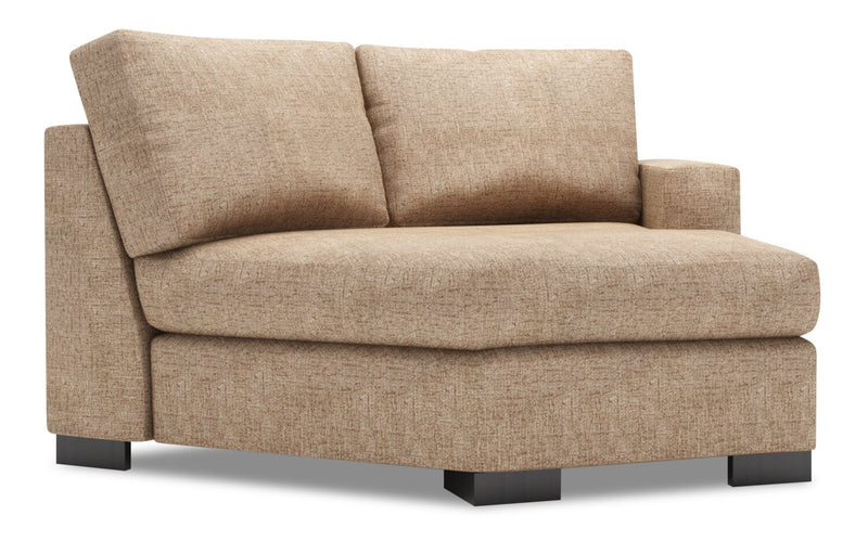 Fauteuil Cuddler de droite Track de la collection Sofa Lab - Luxury Taupe
