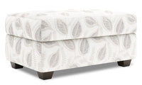  Pouf de rangement The Trunk de Sofa Lab de 39 po fabriqué au Canada en tissu - Prairie multicolore 