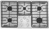Surface de cuisson à gaz encastrée GE de 36 po – JGP3036SLSS