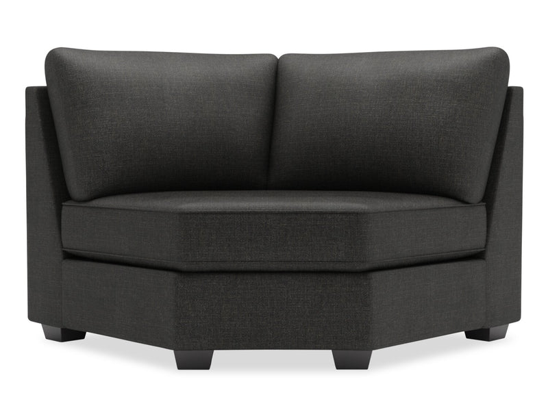 Fauteuil courbé en coin Roll de la collection Sofa Lab - Luna Kohl