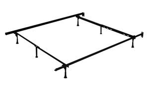 Twin/Full Metal Glider Bed Frame | Cadre de lit coulissant en métal pour lit simple et lit double | JW5001GT
