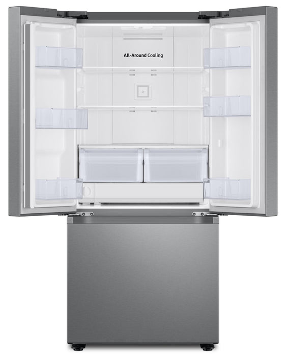 Réfrigérateur Samsung de 22,1 pi³ et de 30 po à portes françaises - acier inoxydable - RF22A4221SR/AA
