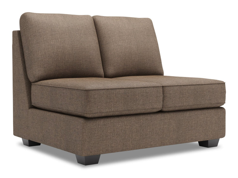 Causeuse sans accoudoirs Roll de la collection Sofa Lab - Luna Praline
