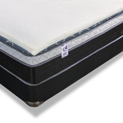 Springwall 2" Silver Luxury Firm Queen Mattress Topper | Surmatelas luxueux ferme Silver de Springwall 2 po pour grand lit