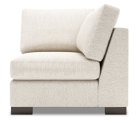 Fauteuil carré en coin Track de la collection Sofa Lab - Luxury Sand