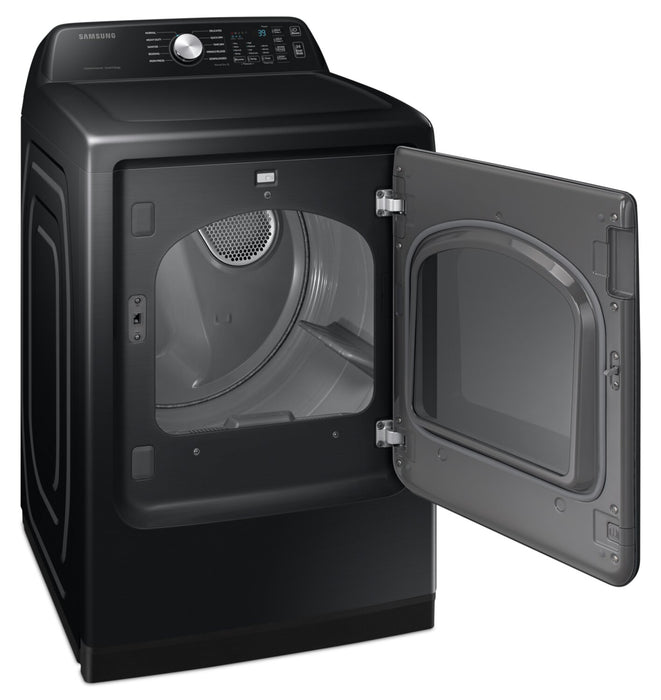 Sécheuse électrique Samsung de 7,4 pi³ - acier inoxydable noir - DVE47CG3500VAC