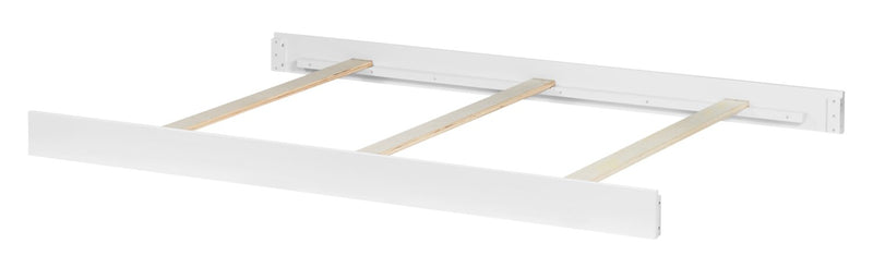 Emerson Full Bed Converter Rails - Snow White - Traditional style Bed Rails in Snow White Solid Woods