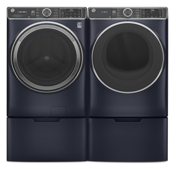 Laveuse à chargement frontal de 5,8 pi³ et sécheuse électrique de 7,8 pi³ de GE 