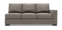  Sofa de droite Track de la collection Sofa Lab - Luna Smoke 