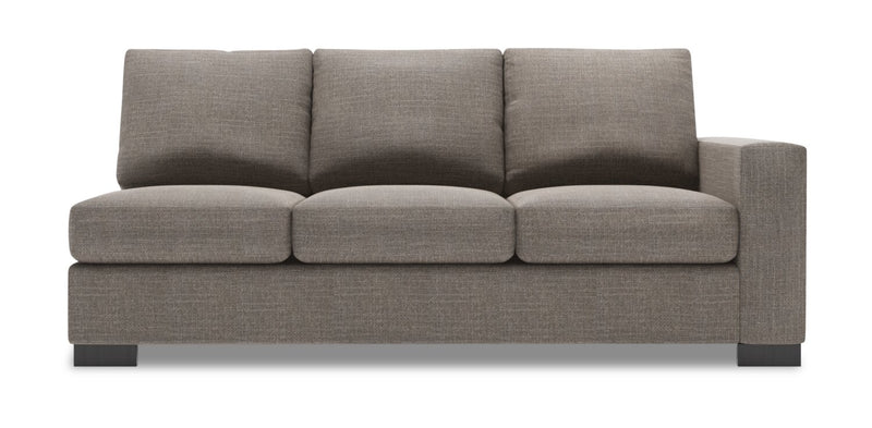 Sofa de droite Track de la collection Sofa Lab - Luna Smoke
