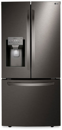  Réfrigérateur LG de 25,4 pi³ à portes françaises avec distributeur d'eau externe – LRFXS2503D 