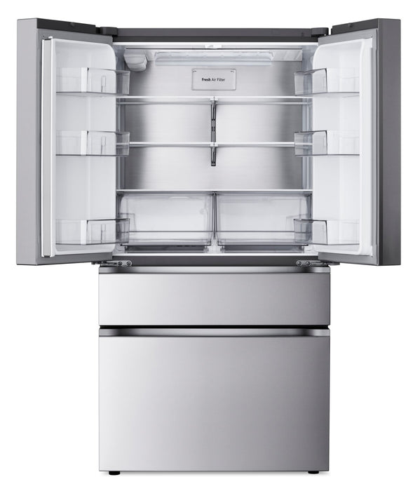 Réfrigérateur LG de 30 pi³ et de 36 po à portes françaises - acier inoxydable Smudge-ProofMD - LF30S8210S
