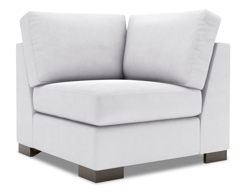 Fauteuil carré en coin Track de la collection Sofa Lab - Pax Ice