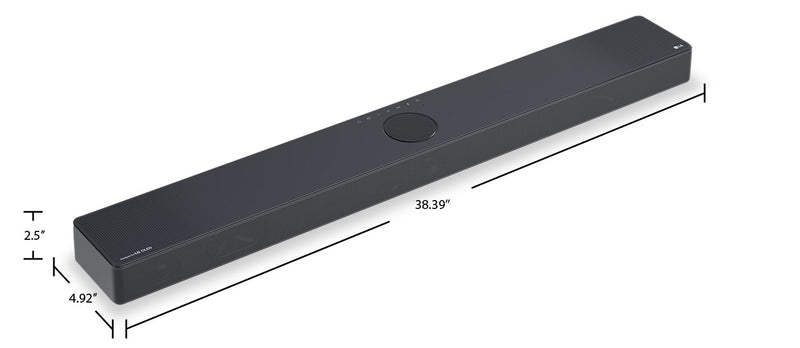 Barre de son à 3.1.3 canaux LG avec Bluetooth, Dolby AtmosMD, et caisson d’extrêmes graves sans fil (SC9S.DCANLLK)