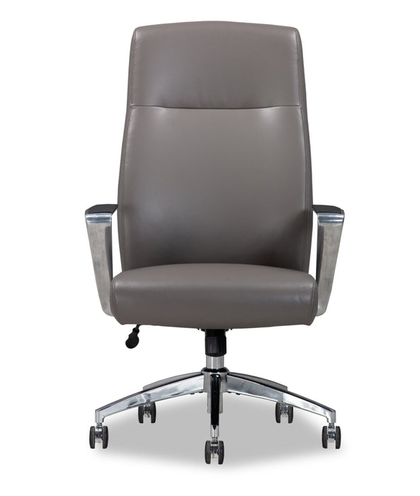 Chaise de bureau Clyde de SealyMD de 26,4 po - brun-gris
