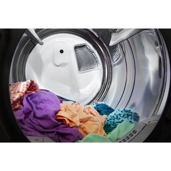 Sécheuse à gaz à la vapeur Whirlpool de 7,4 pi³ - ombre chrome - superposable - WGD8620HC