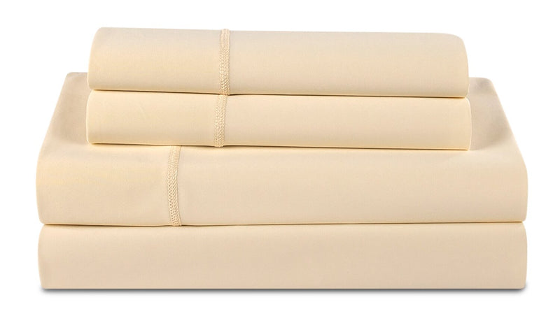 Ensemble de draps Dri-TecMD BEDGEARMD 5 pièces divisés pour très grand lit - champagne