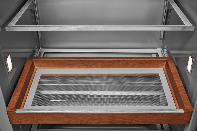 Réfrigérateur KitchenAid de 30 pi³ et de 48 po à compartiments juxtaposés - acier inoxydable avec fini PrintShieldMC - KBSN708MPS