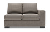 Causeuse de droite Track de la collection Sofa Lab - Luna Smoke