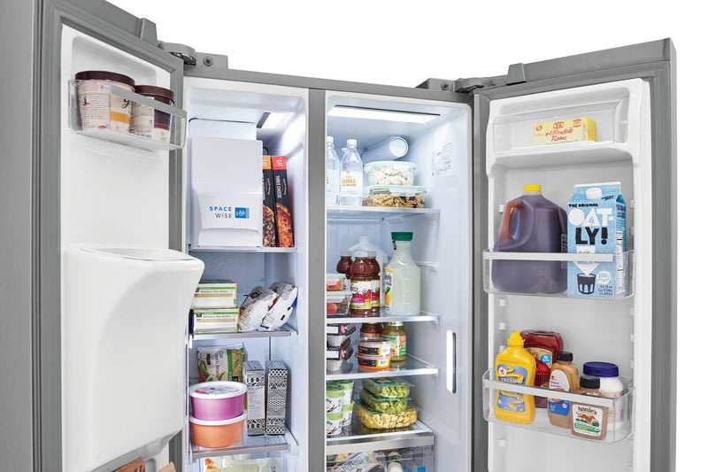 Réfrigérateur Frigidaire Gallery de 22,3 pi³ et de 33 po de profondeur standard à compartiments juxtaposés - acier inoxydable Smudge-ProofMD - GRSS2352AF