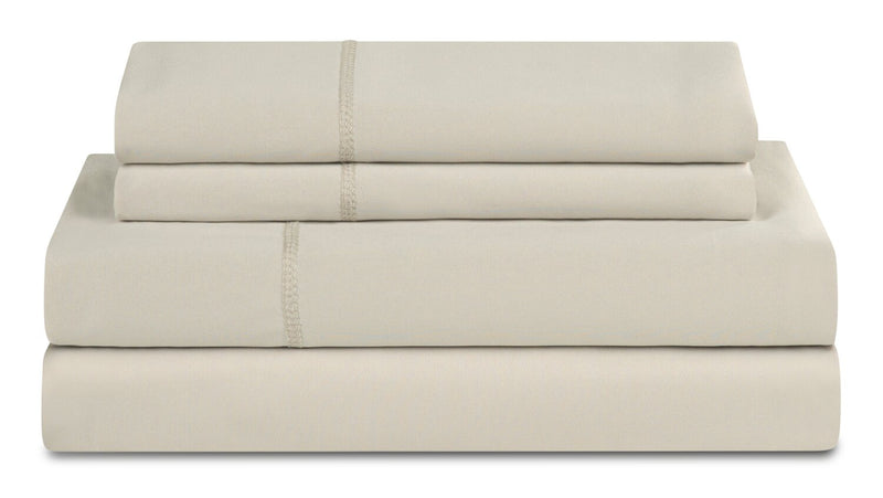 Ensemble de draps Dri-TecMD BEDGEARMD 4 pièces pour grand lit - gris perle