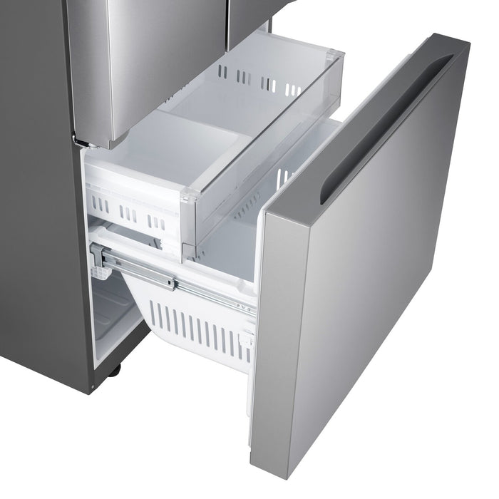 Réfrigérateur LG de 21 pi³ et de 33 po à portes françaises de profondeur comptoir MAXMC - acier inoxydable Smudge-ProofMD - LF21C6200S