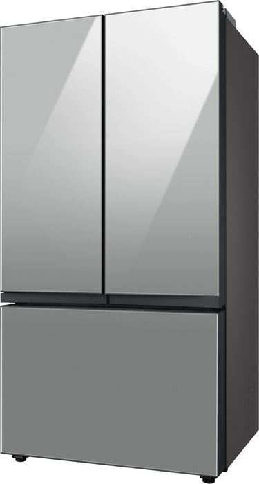 Réfrigérateur BESPOKE Samsung de 24 pi³ et de 36 po de profondeur comptoir avec zone de boissons Beverage CenterMC - acier inoxydable - RF24BB6600QLAA