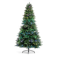  Arbre de Noël illuminé Twinkly de 7,5 pi avec lumières à DEL gérées par application - TWT400SPP-BUS  
