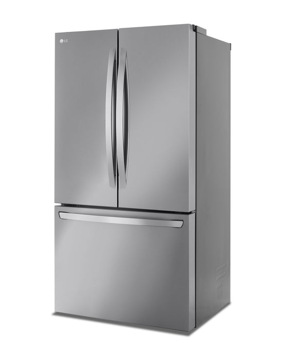 Réfrigérateur LG de 27 pi³ et de 36 po à portes françaises de profondeur comptoir MAXMC - acier inoxydable Smudge-ProofMD - LRFLC2706S