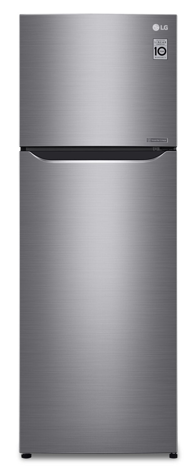 LG 11.1 Cu. Ft. Counter-Depth Compact Top-Freezer Refrigerator - LTNC11131V 