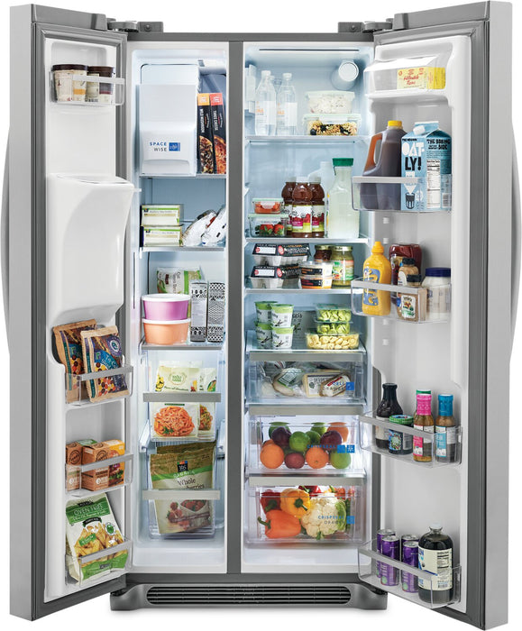 Réfrigérateur Frigidaire Gallery de 22,3 pi³ et de 33 po de profondeur standard à compartiments juxtaposés - acier inoxydable Smudge-ProofMD - GRSS2352AF