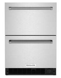  Réfrigérateur et congélateur sous le comptoir KitchenAid de 4,2 pi3 - KUDF204KSB 