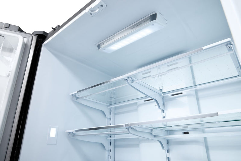 Réfrigérateur Thor de 22,5 pi³ et de 36 po à portes françaises - acier inoxydable - TRF3602