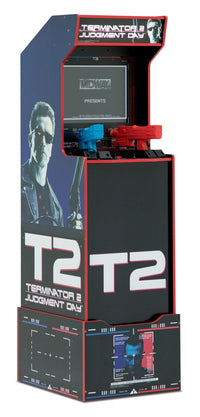  Borne dâ€™arcade Terminator 2MC de Arcade1Up avec plateforme 