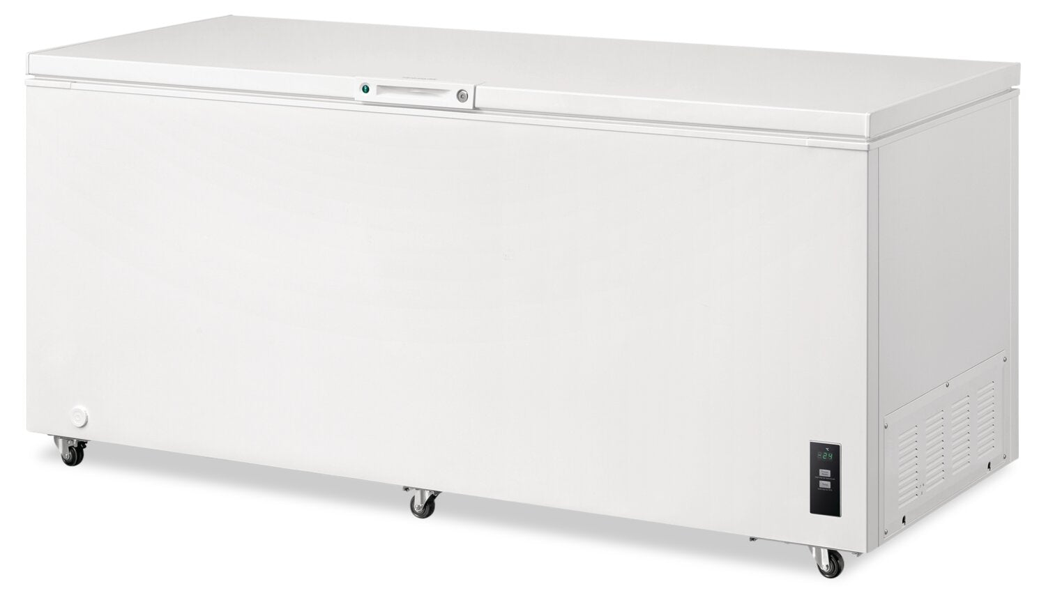 Congélateur Coffre Aspect Inox et Couvercle Inox - 110 L TENSAI Congélateur Coffre Aspect Inox et Couvercle Inox - 110 L TENSAI