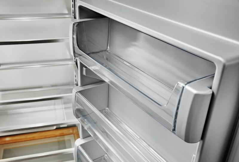 Réfrigérateur KitchenAid de 30 pi³ et de 48 po à compartiments juxtaposés - acier inoxydable avec fini PrintShieldMC - KBSN708MPS