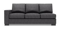 Sofa de gauche Track de la collection Sofa Lab - Luxury Charcoal