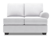  Causeuse de droite Roll de la collection Sofa Lab - Pax Ice 