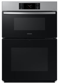  Four à micro-ondes combiné avec four mural électrique Samsung de 7 pi³ et de 30 po…