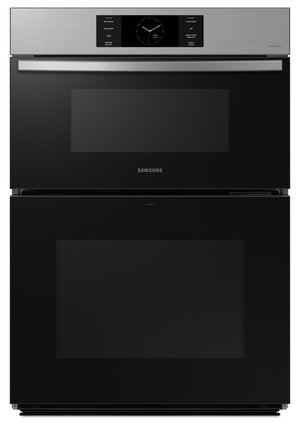 Four à micro-ondes combiné avec four mural électrique Samsung de 7 pi³ et de 30 po - acier inoxydable - NQ70CG700DSRAA