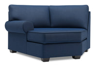  Fauteuil Cuddler de gauche Roll de la collection Sofa Lab - Pax Navy 