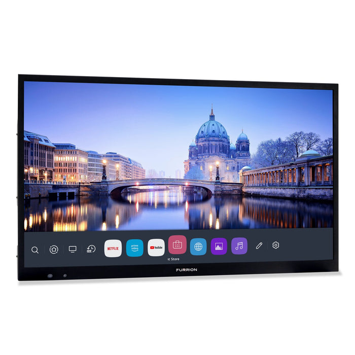 Téléviseur intelligent DEL Furrion AuroraMD de série Full Shade UHD 4K de 55 po à 60 Hz pour l’extérieur avec HDR10 et résistance aux intempéries IP54 (FDUF55CSA-CA)