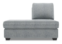  Rallonge pour fauteuil long de gauche Roll de la collection Sofa Lab - Luna Pewter 
