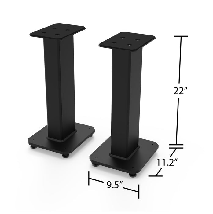 Socles de plancher creux pour haut-parleur Kanto Living SX de 22 po - SX22