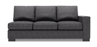 Sofa de droite Track de la collection Sofa Lab - Luxury Charcoal