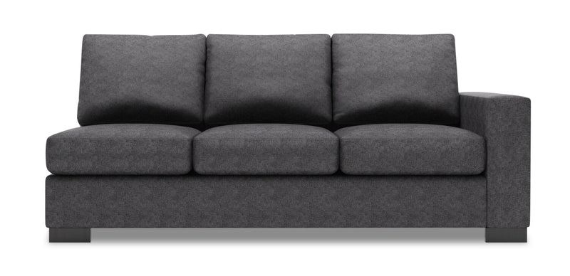 Sofa de droite Track de la collection Sofa Lab - Luxury Charcoal
