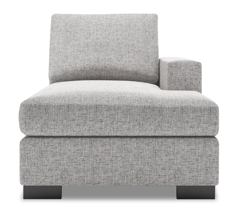 Fauteuil long de gauche Track de la collection Sofa Lab - Luna Domino