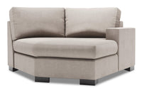 Fauteuil Cuddler de droite Track de la collection Sofa Lab - Pax Slate