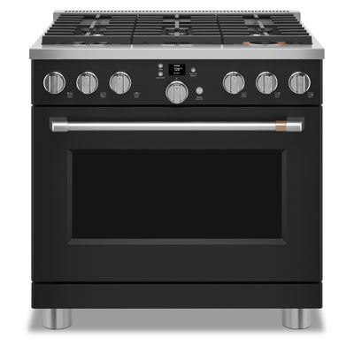 Café 6.2 Cu. Ft. Smart Commercial-Style 6-Burner Gas Range - CGY366P3TD1 
